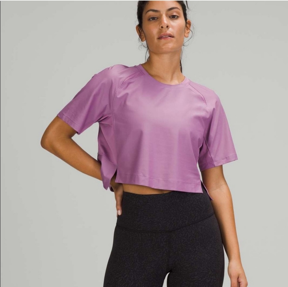 lululemon athletica Purple Crop Top